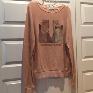 Wildfox The Great Catsby Baggy Beach Jumper Size M